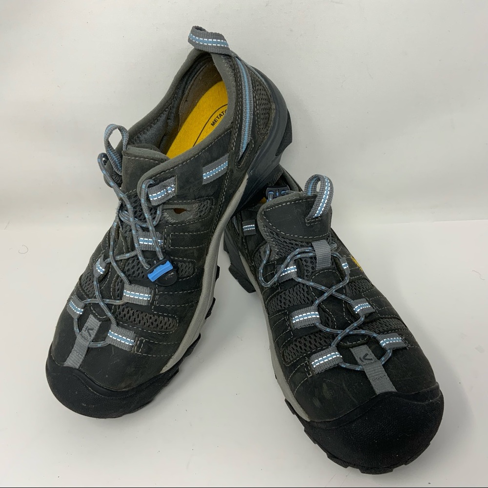 Keen Women Utility Flint Low Sandals. Blue and Gray. Size 9.5.